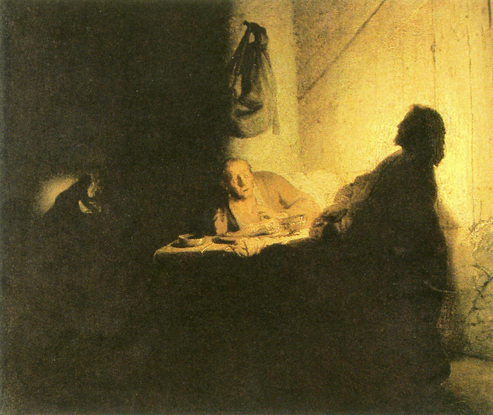 Rembrandt - Christ at Emmaus