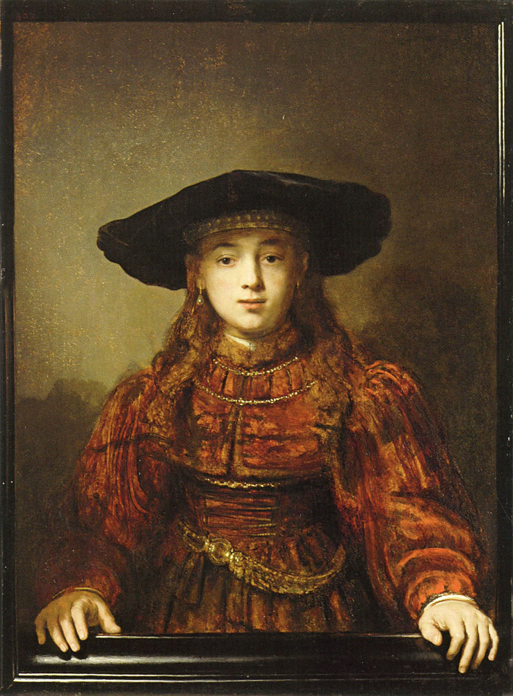 Rembrandt - Portrait of a girl
