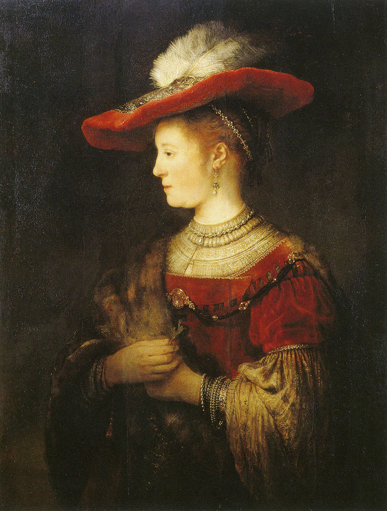 Rembrandt - Half-lenght Figure of Saskia