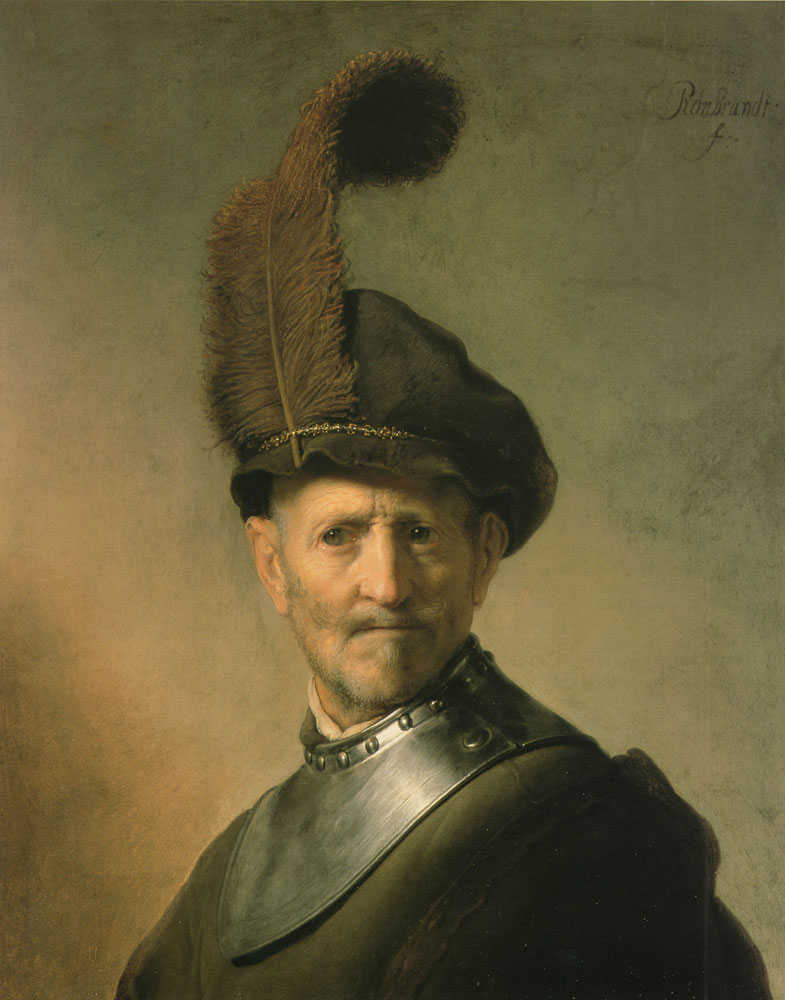 Rembrandt - A man in a gorget