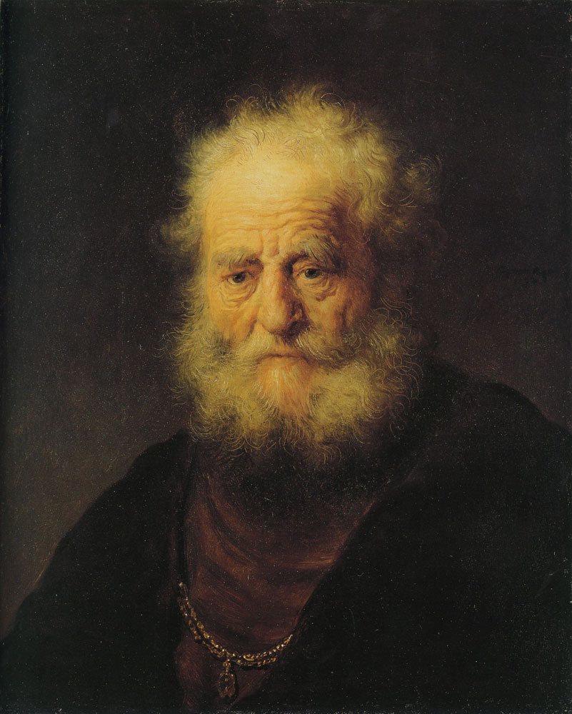 Rembrandt - Bust of an Old Man
