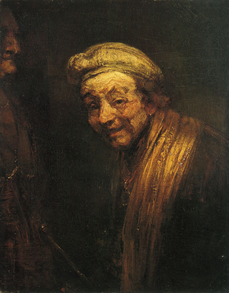 Rembrandt - Self Portrait as Zeuxis Laughing