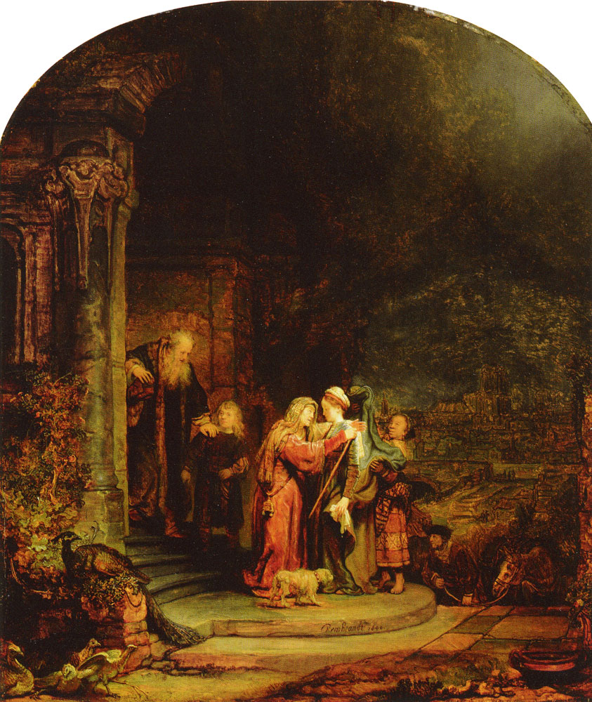 Rembrandt - The Visitation