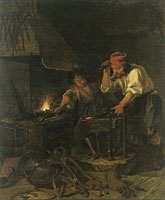 Gabriel Metsu A Blacksmith at Work