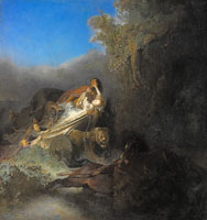 Rembrandt The Abduction of Proserpina