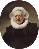 Rembrandt Portrait of Aechje Claesdr.