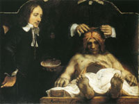 Rembrandt - The Anatomy Lesson of Dr Johan Deyman