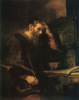 Rembrandt (and Workshop?) The Apostle Paul