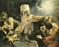 Rembrandt Belshazzar's Feast