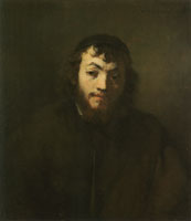 Rembrandt Bust of a Young Jew