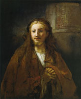 Rembrandt Christ with a Pilgrim's Staff
