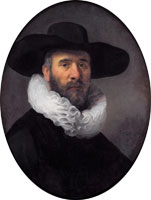 Rembrandt Portrait of Dirck Jansz Pesser