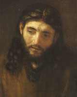 Rembrandt and Studio Head of Christ