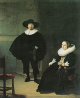 Rembrandt Jan Pietersz. Bruyningh and Hillegont Pieters Moutmaker