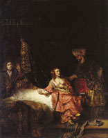 Rembrandt Joseph accused by Potifar's wife