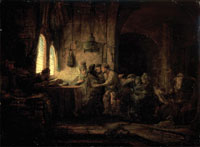 Rembrandt The Parable of the Laborers in the Vineyard