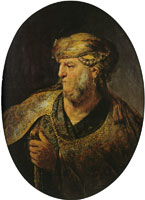 Rembrandt Man in oriental costume