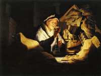 Rembrandt The Money Changer
