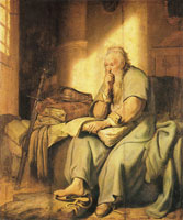 Rembrandt St. Paul in Prison