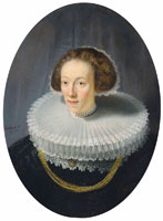 Rembrandt and mainly workshop - Portrait of Petronella Buys
