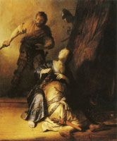 Rembrandt Samson and Delila