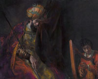 Rembrandt Saul and David