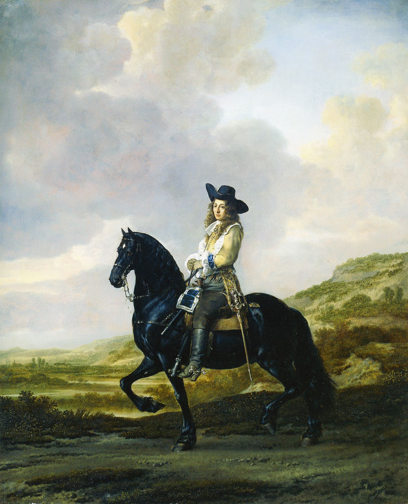 Thomas de Keyser - Equestrian Portrait of Pieter Schout