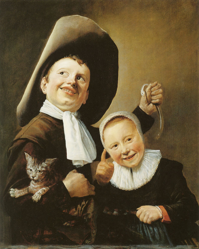 Judith Leyster - Children with a Cat and an Eel