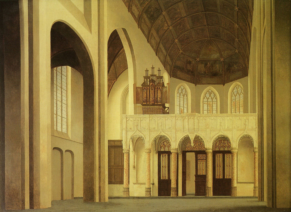 Pieter Saenredam - Choir of the St. Pieterskerk, 's-Hertogenbosch