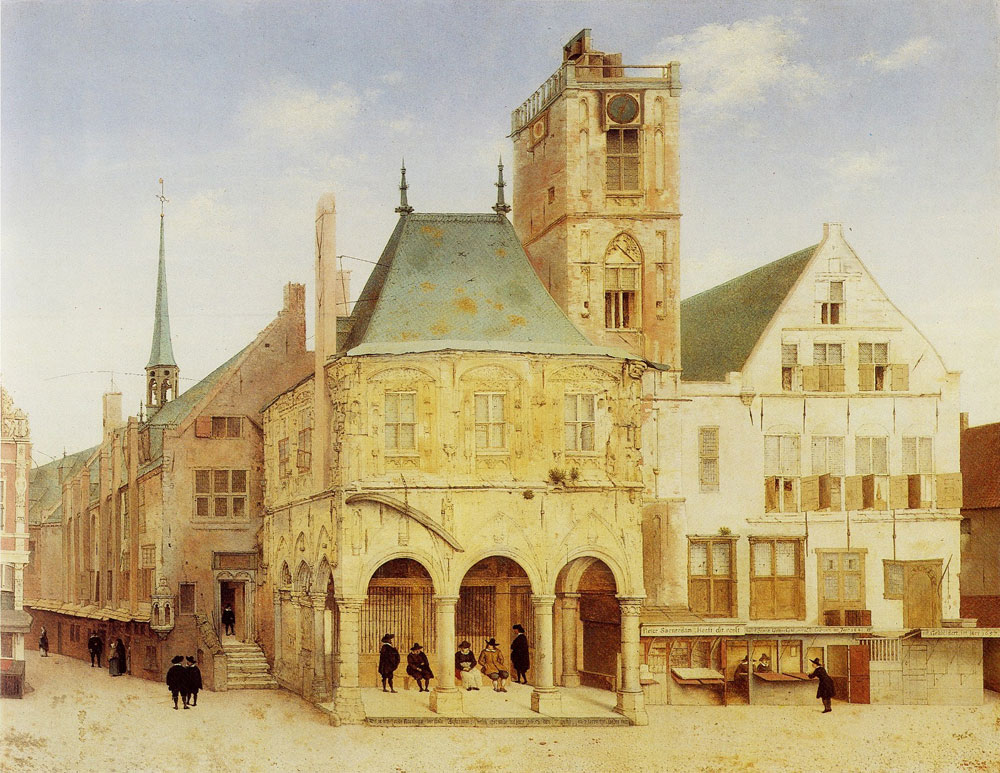 Pieter Saenredam - The old town hall of Amsterdam