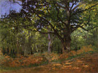 Claude Monet The Bodmer Oak, Fontainebleau Forest