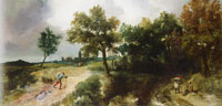 Jan Lievens Landscape with Peasants