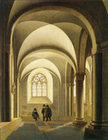 Pieter Saenredam South bay of the west gallery of the Mariakerk, Utrecht
