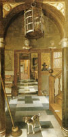 Samuel van Hoogstraten View of a corridor