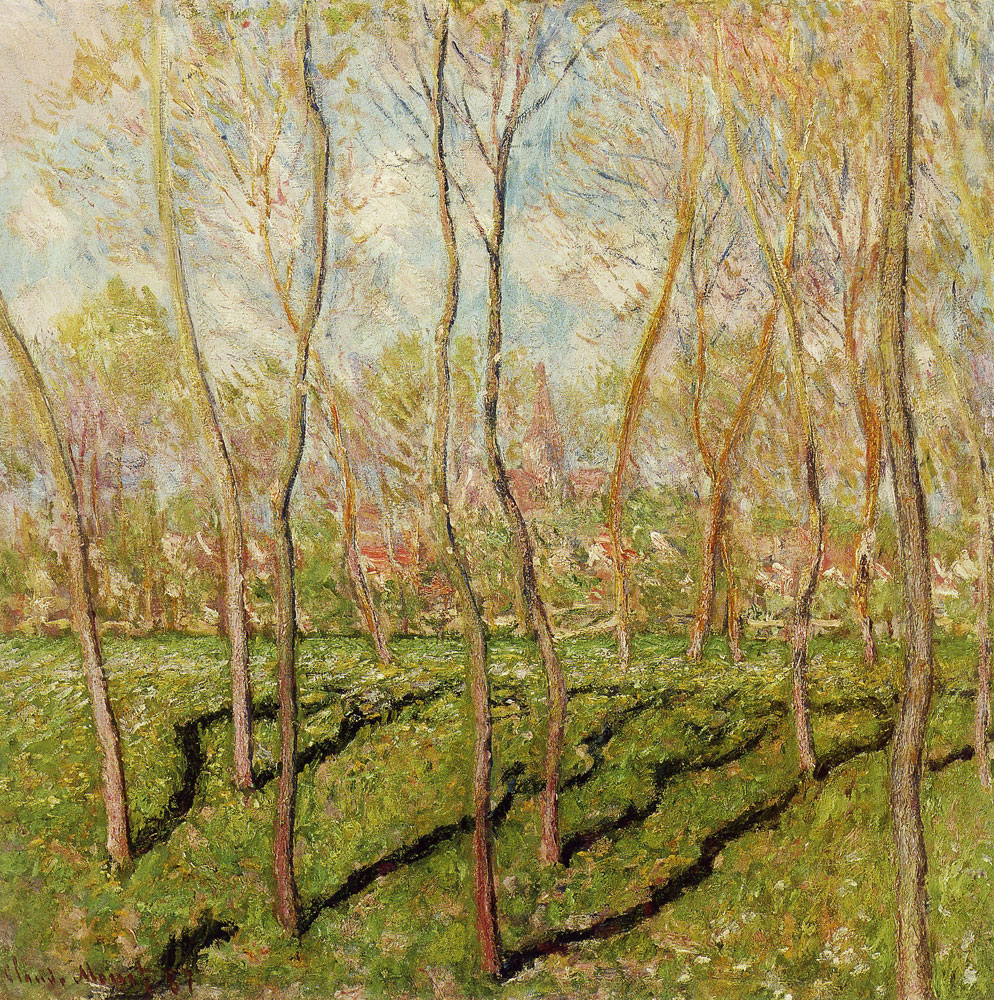 Claude Monet - View of Bennecourt