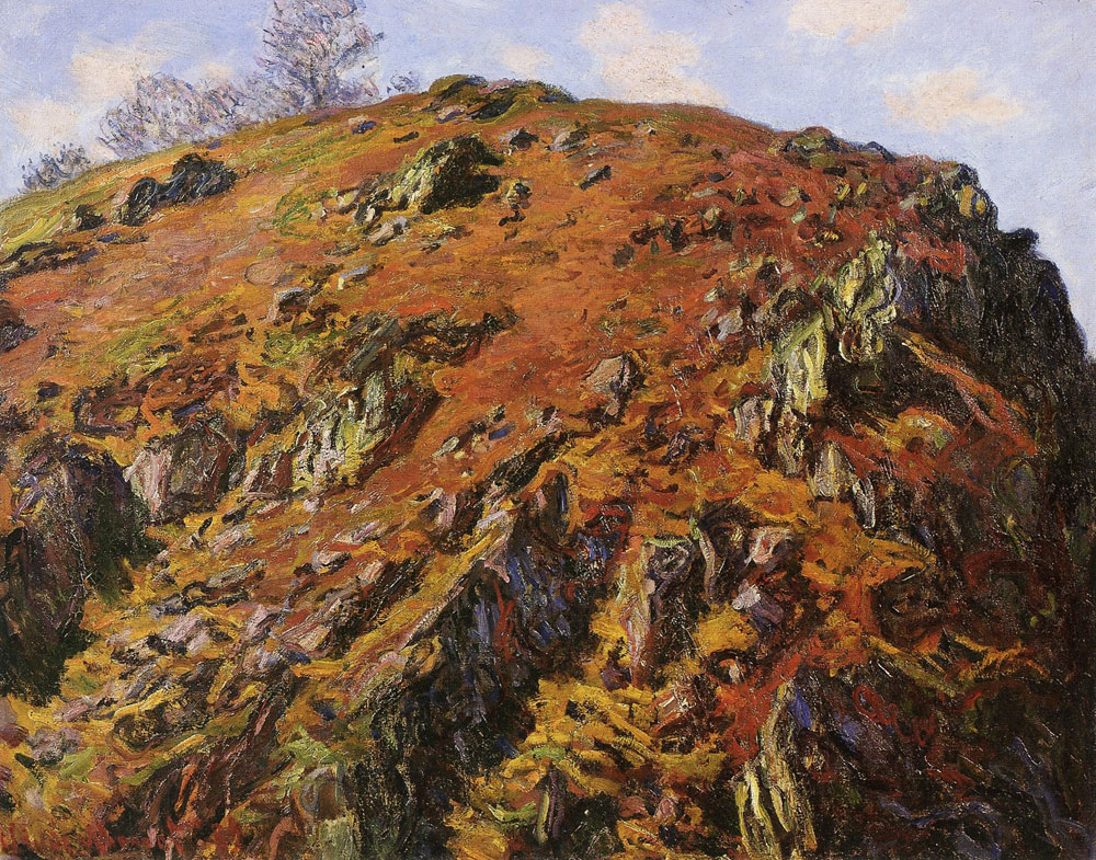 Claude Monet - Study of Rocks