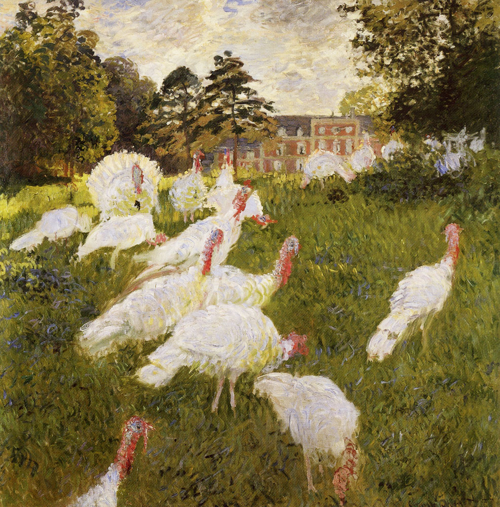 Claude Monet - The turkeys