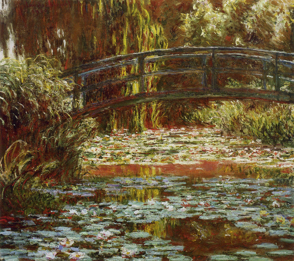Claude Monet - Water lily garden