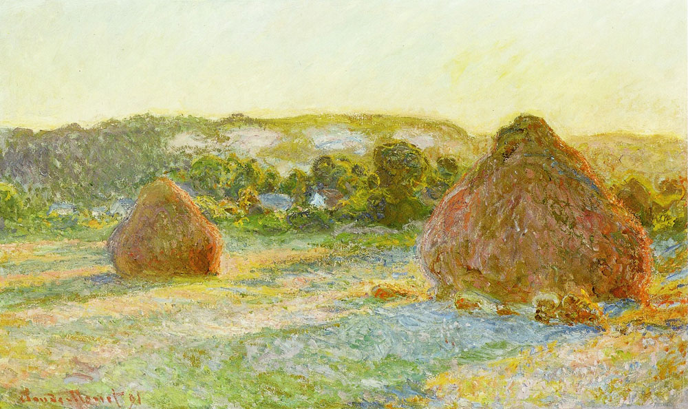 Claude Monet - Wheatstacks (End of summer)