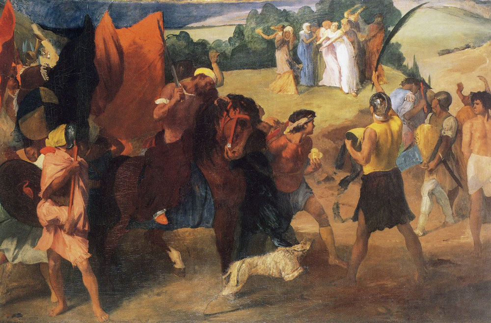 Edgar Degas - The daughter of Jephta
