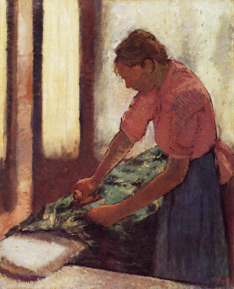 Edgar Degas - Woman ironing