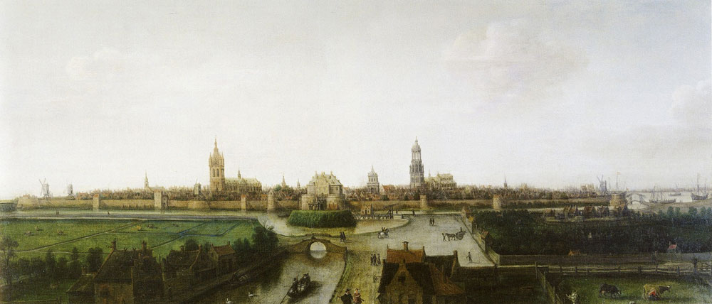 Hendrick Vroom - View of Delft from the Southwest
