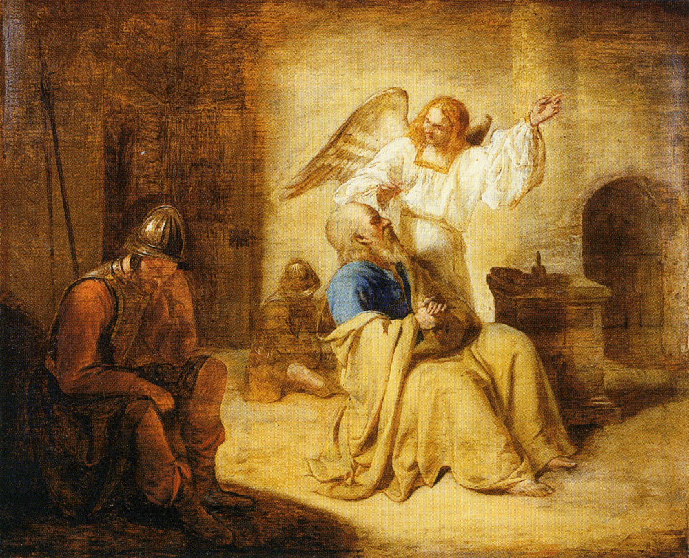 Pieter de Hooch - St. Peter Liberated from Prison