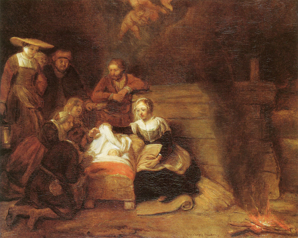 Samuel van Hoogstraten - Adoration of the Shepherds