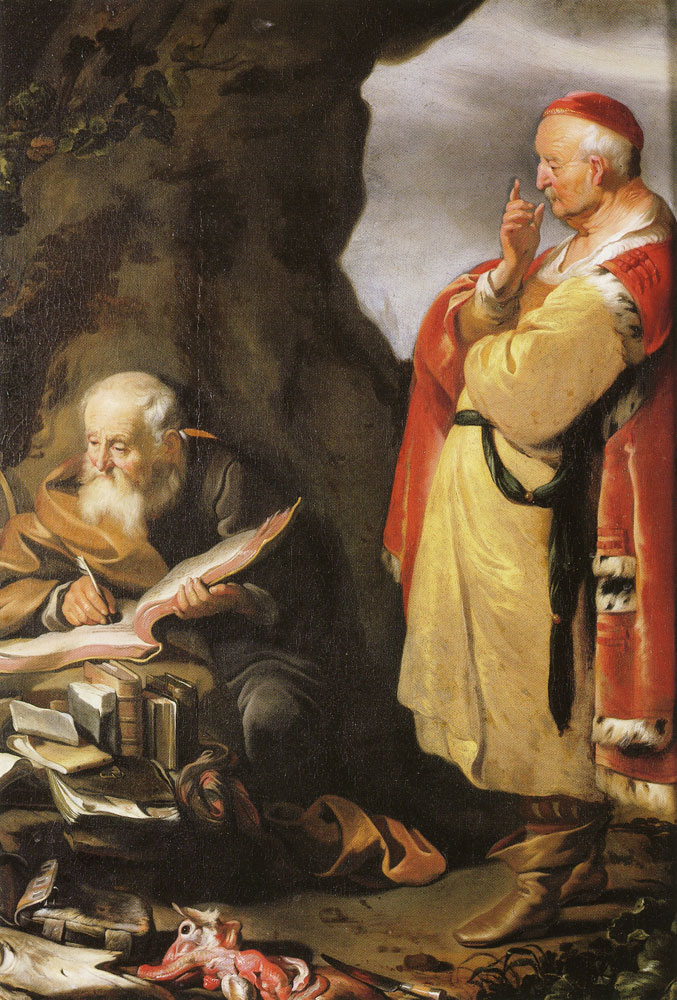 Jacob Backer - Hippocrates visiting Democritus in Abdera
