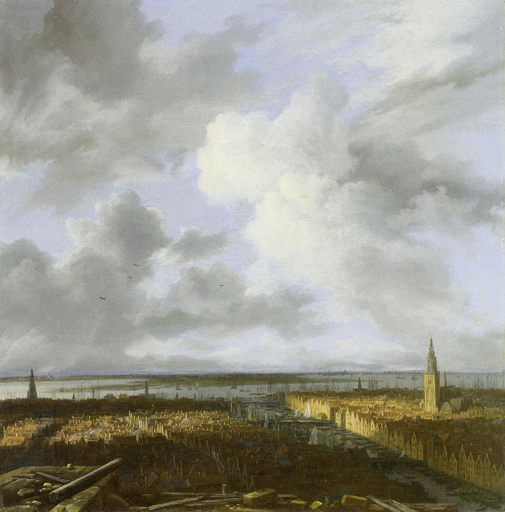 Jacob van Ruisdael - Panorama of Amsterdam