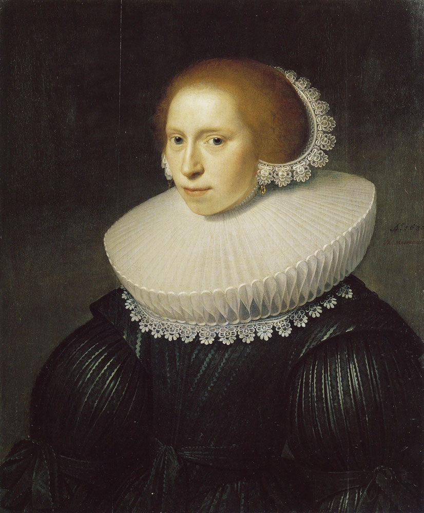 Michiel Jansz. van Mierevelt - Portrait of a young woman
