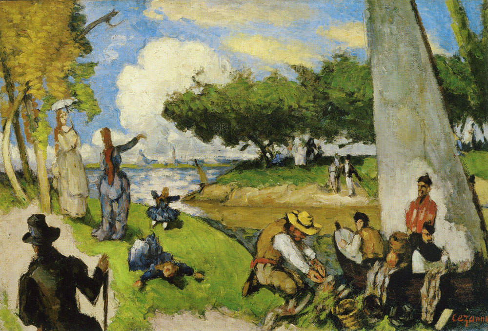 Paul Cézanne - The Fishermen