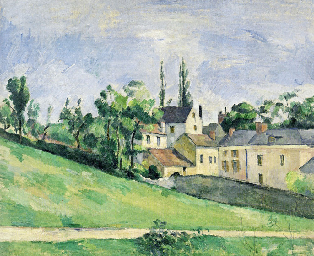 Paul Cezanne - The uphill road