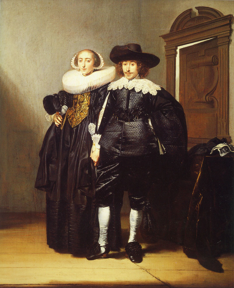 Pieter Codde - Double Portrait of a Married Couple